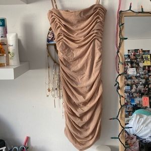 Pink/nude Mini Bodycon